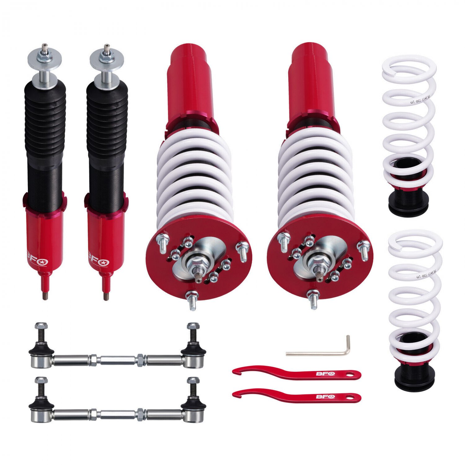 Coilover Suspension 24-Step Damper for BMW 3 Series E92 RWD 320i 325i 323i 06-13