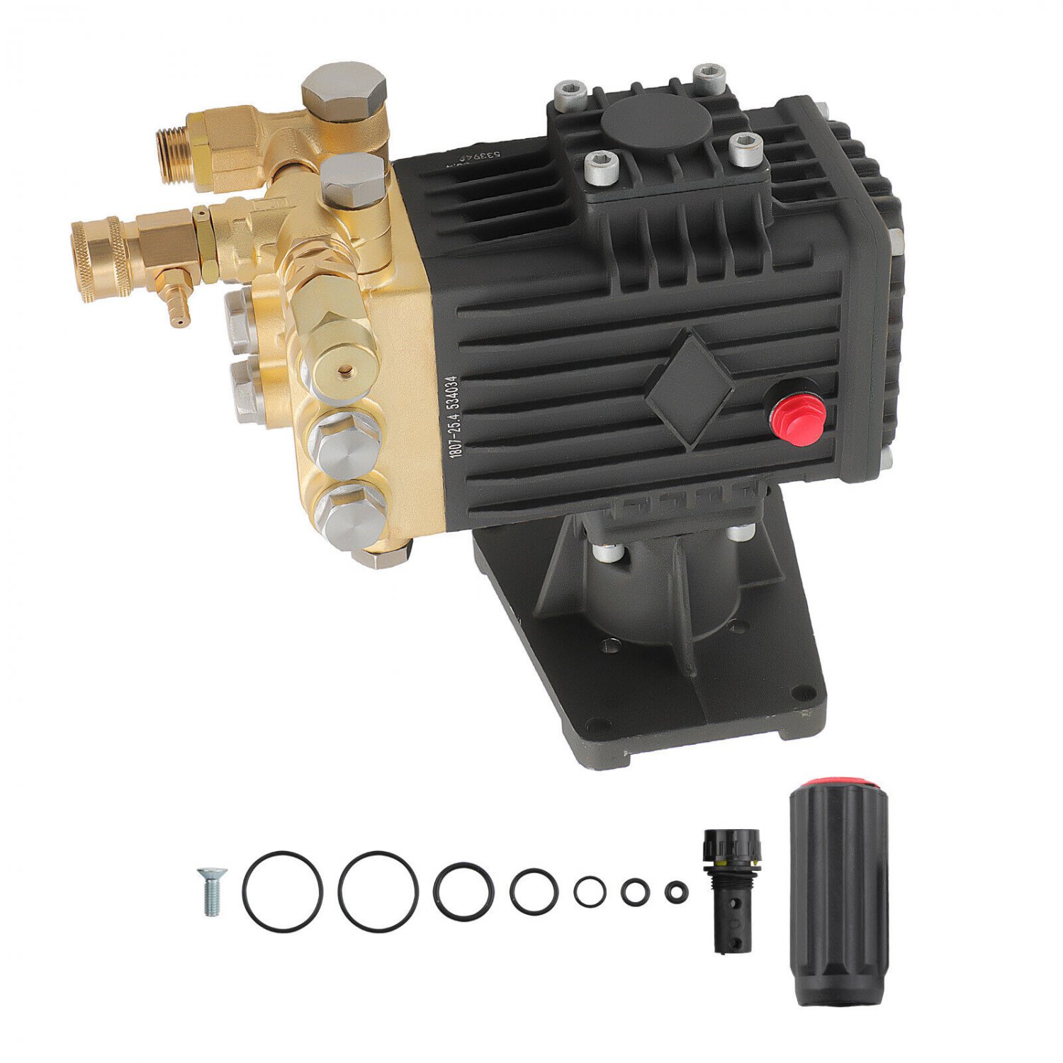 Pressure Washer Pump 4000PSI 4GPM 1" Horizontal Shaft Fits For RSV4G40HDF40E