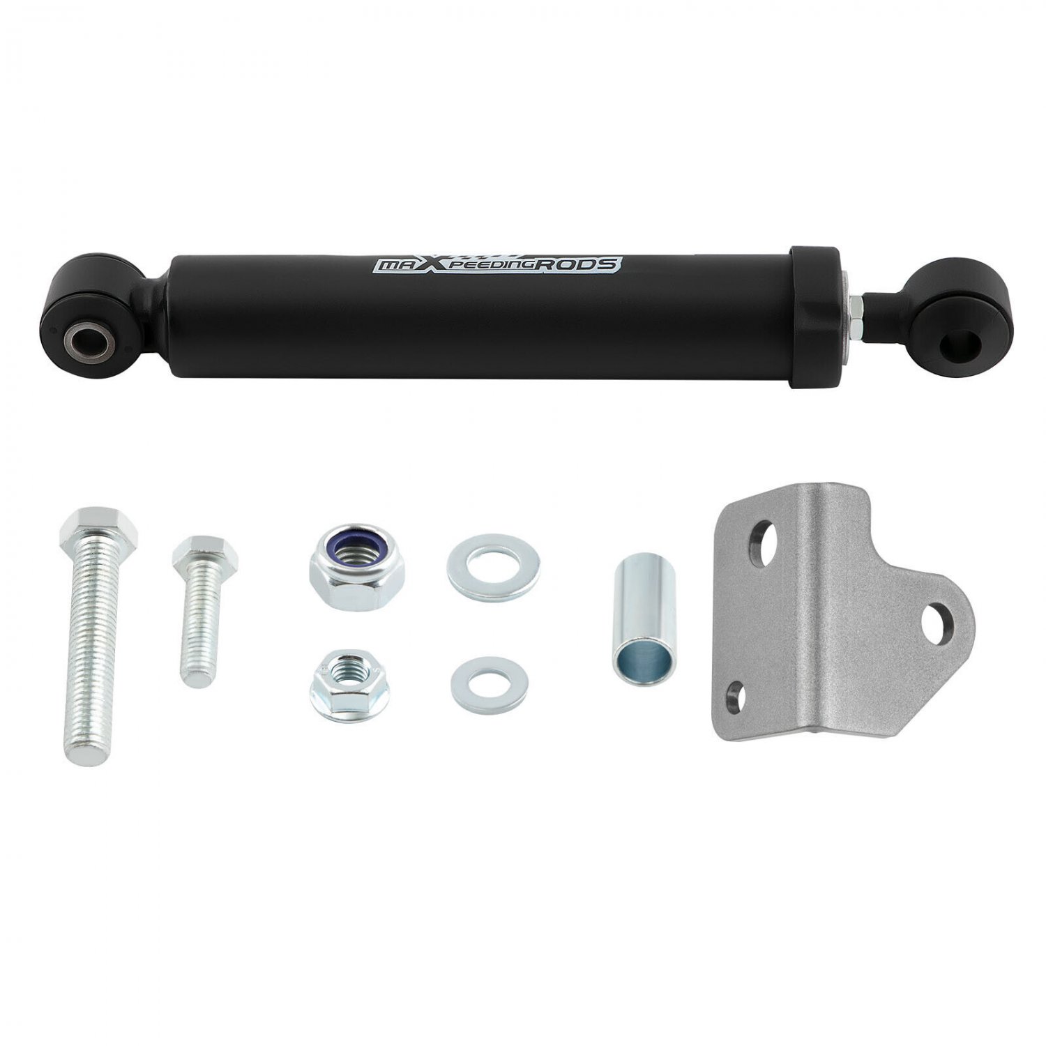Steering Stabilizer Kit / Mounting Brackets For Jeep Wrangler JK 2007-2018 4WD