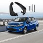 A Pair Door Pull Handle Manual Window Panel For Ford Fiesta 11-20 Manual Window