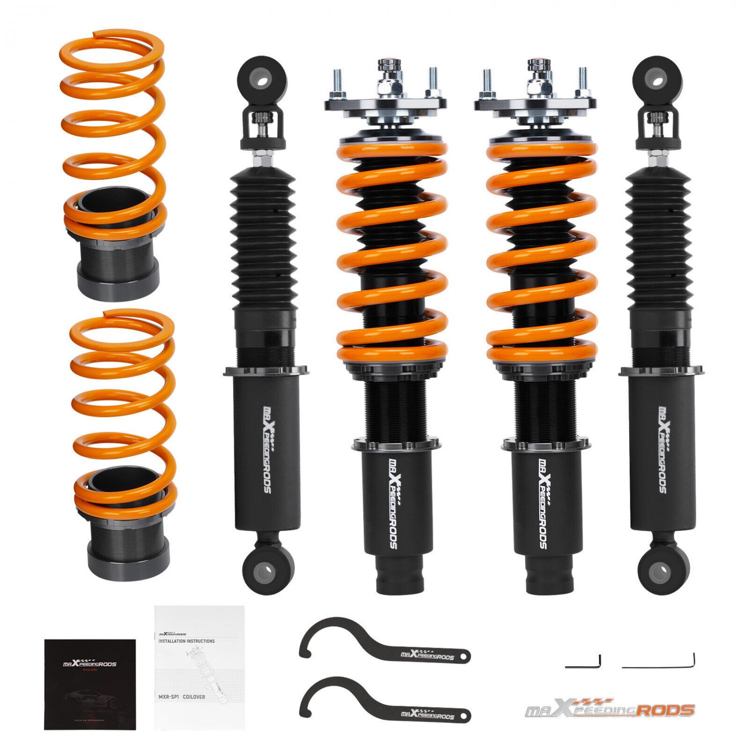 MaXpeedingrods Coilovers 24 Click Damper Adjustable for Mazda 6 GG 2003-2006
