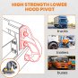 Lower Hood Pivot J Hook Kit for Peterbilt 377 378 379 13-04708L 13-04708R (Pair)