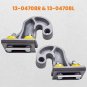 Lower Hood Pivot J Hook Kit for Peterbilt 377 378 379 13-04708L 13-04708R (Pair)