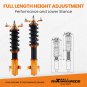 MaXpeedingrods Coilovers Lowering Suspension Struts for Subaru WRX & STI 15-21