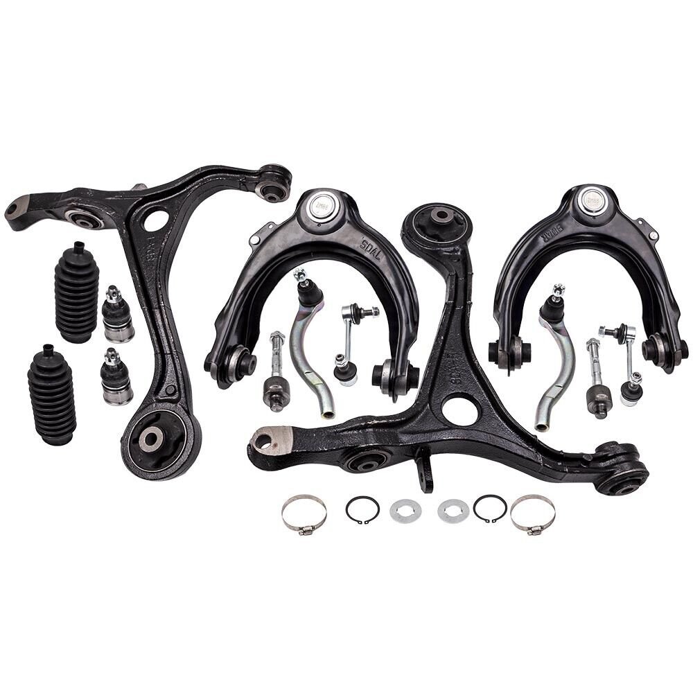 14x Front Lower Control Arm & Sway Bar & Tie Rod for Acura TSX 2004-2008 K620616