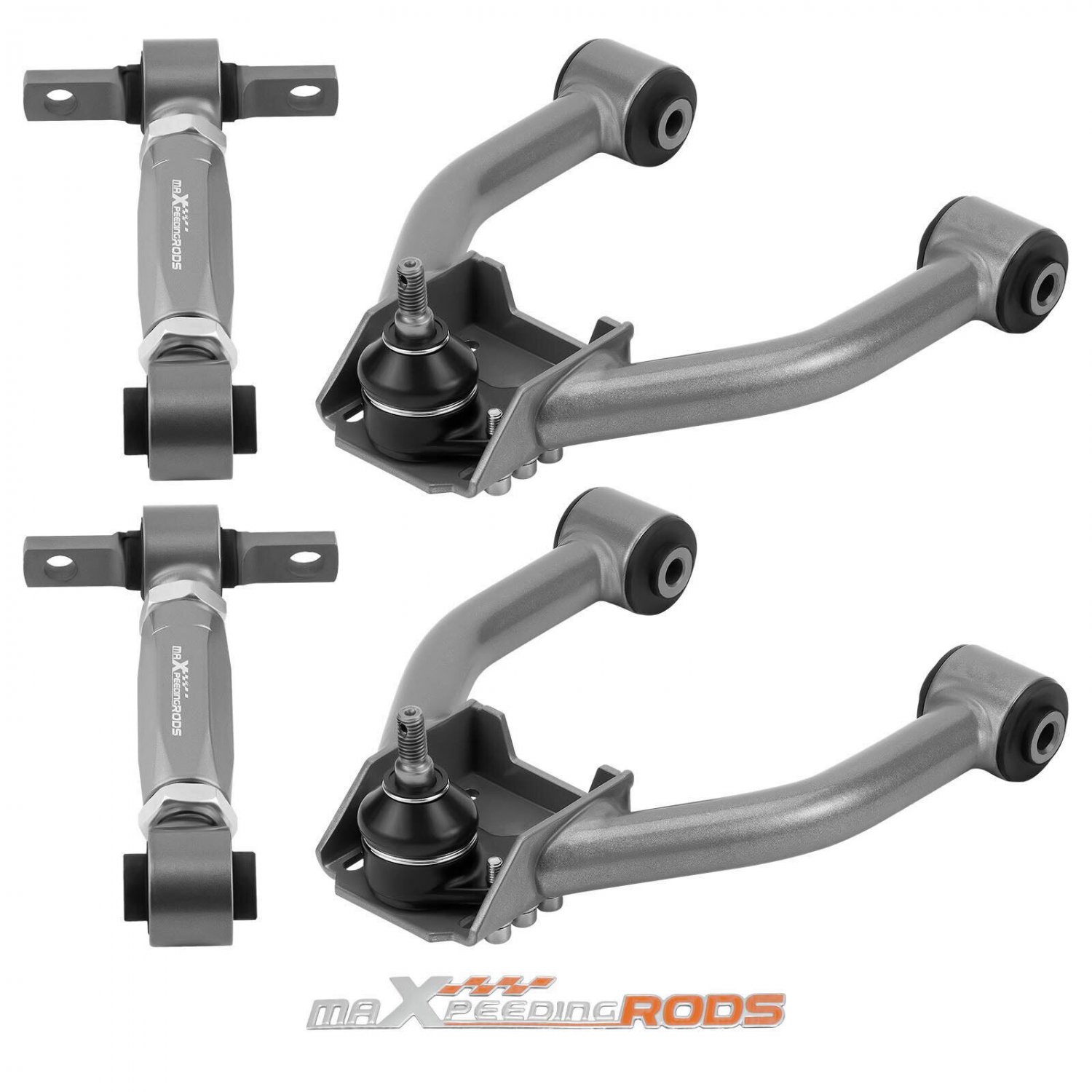 Adjustable Front Rear Upper Camber Kit Control Arms For 1997-2001 Honda CR-V CRV