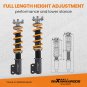 24 Level Adj. Damper Coilovers for Ford Mustang 1994-2004 Shock Suspension Kit