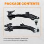 2x Front Lower Control Arm w/Ball Joints For Honda CR-V 2007-2010 2011 All Model