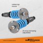 MaXpeedingrods COT6 Coilovers Shocks Springs for Toyota Supra 86-93 MkIII