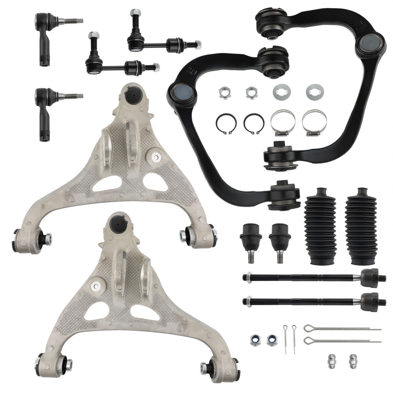 14pc Suspension Front Upper Lower Control Arms Part for Ford F-150 2004-2005 2WD