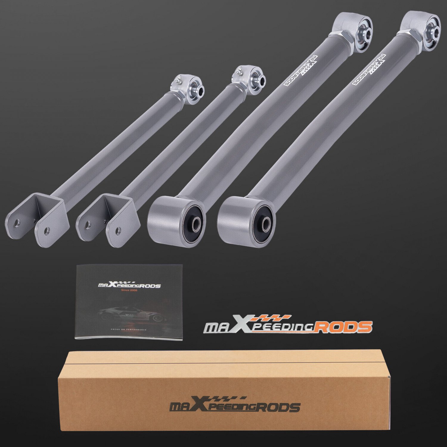 Front Upper Lower Adjustable Control Arms 0-6" Lift For Jeep Wrangler JK 07-2018