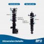 BFO Coilovers Struts Shocks Assembly Kit For Toyota Corolla 2009-2017 Adj Height