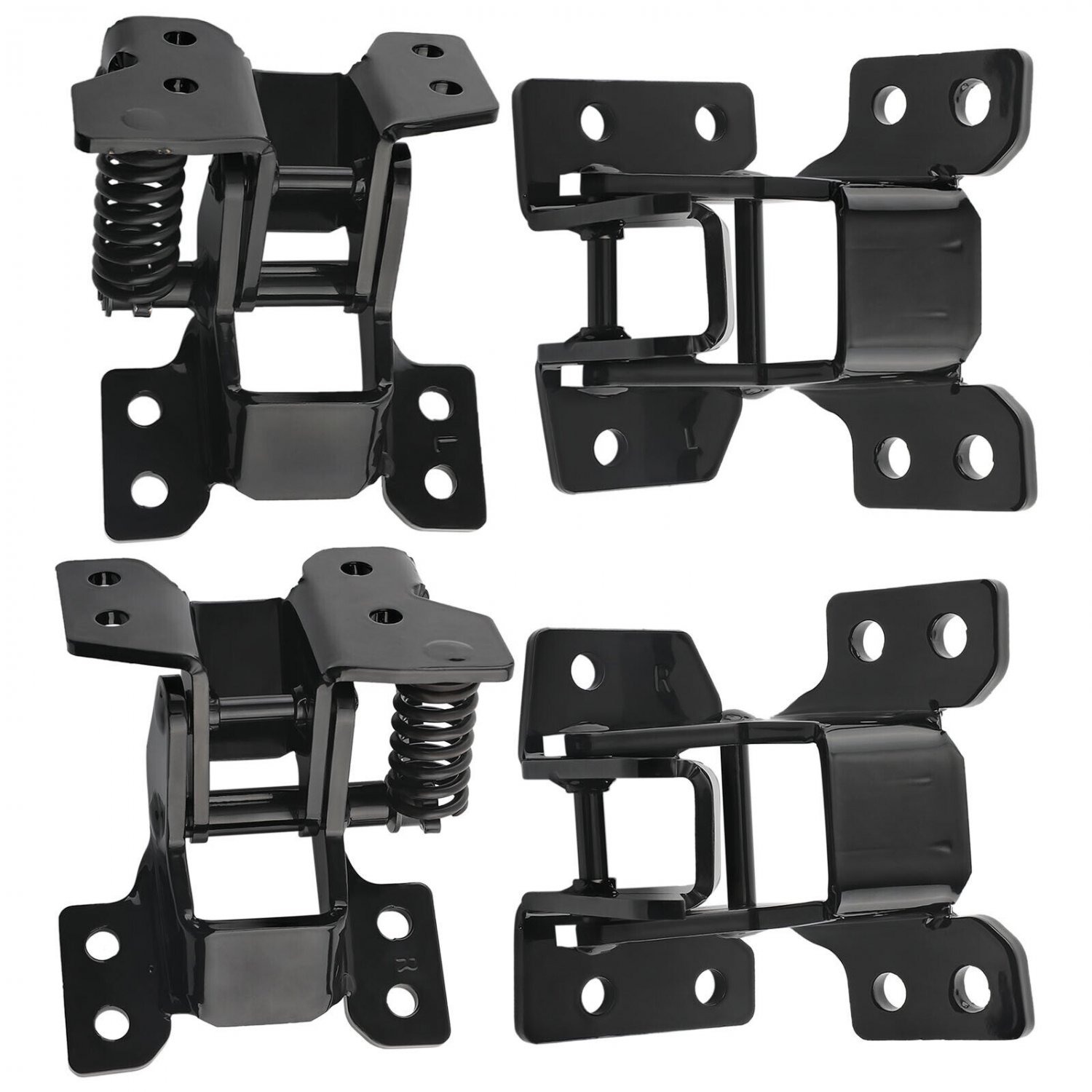 Door Hinge Kit 4pc Upper and Lower For Nova with bolt-on style hinges 1968-79