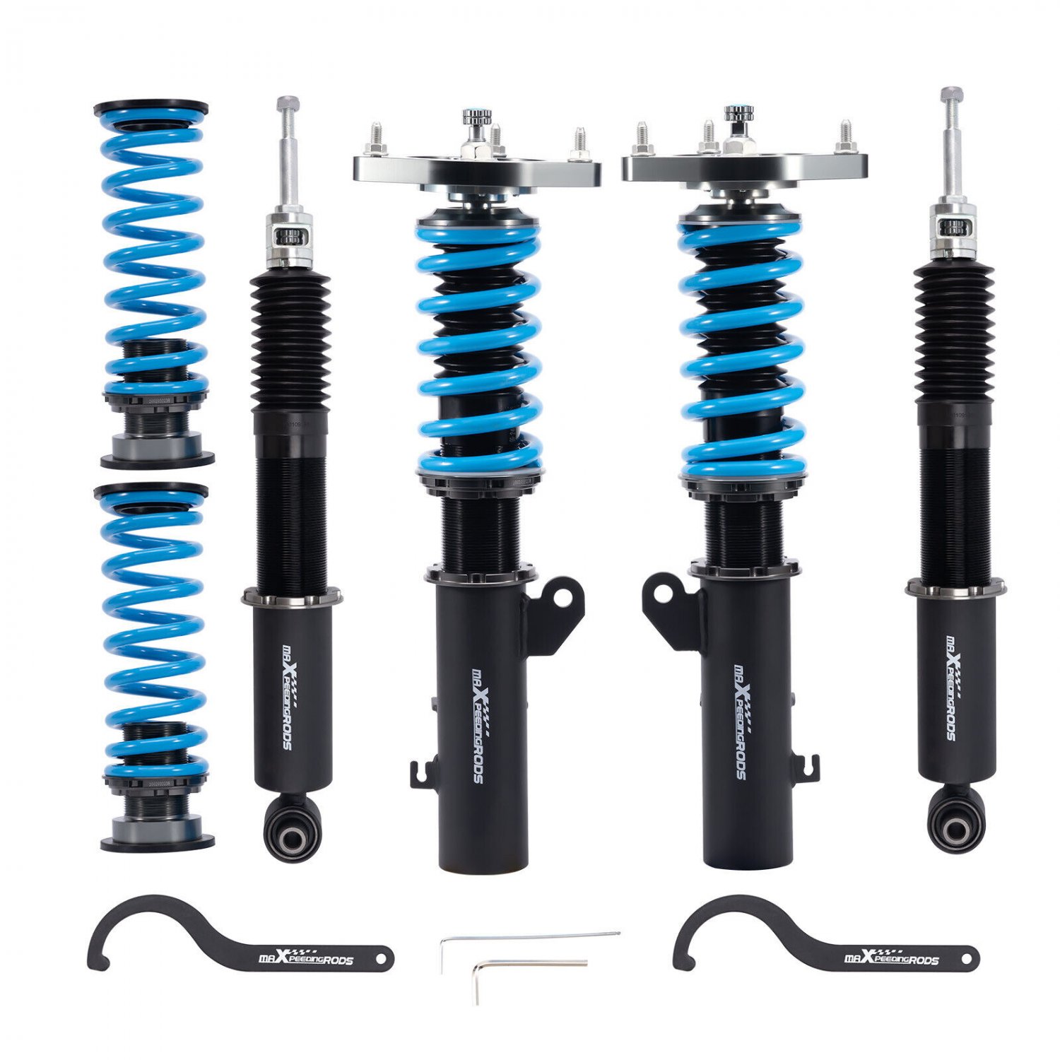 Maxpeedingrods T6 Coilovers 24 Level Damper Struts For Chevrolet Cruze 2016-2019