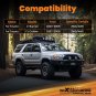 Adjustable Rear Upper Lower Control Arms + Track Bar for Toyota 4-Runner 03-2009