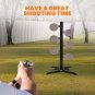 AR500 Steel Target Tree DIY Shooting Paddles 6x 6" x 3/8" W/ Tubes AR500 steel