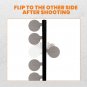 AR500 Steel Target Tree DIY Shooting Paddles 6x 6" x 3/8" W/ Tubes AR500 steel
