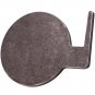 AR500 Steel Target Tree DIY Shooting Paddles 6x 6" x 3/8" W/ Tubes AR500 steel