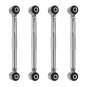 Set of 4 Control Toe fit for Honda Accord 2003-2007 Camber Arms Carbon Steel