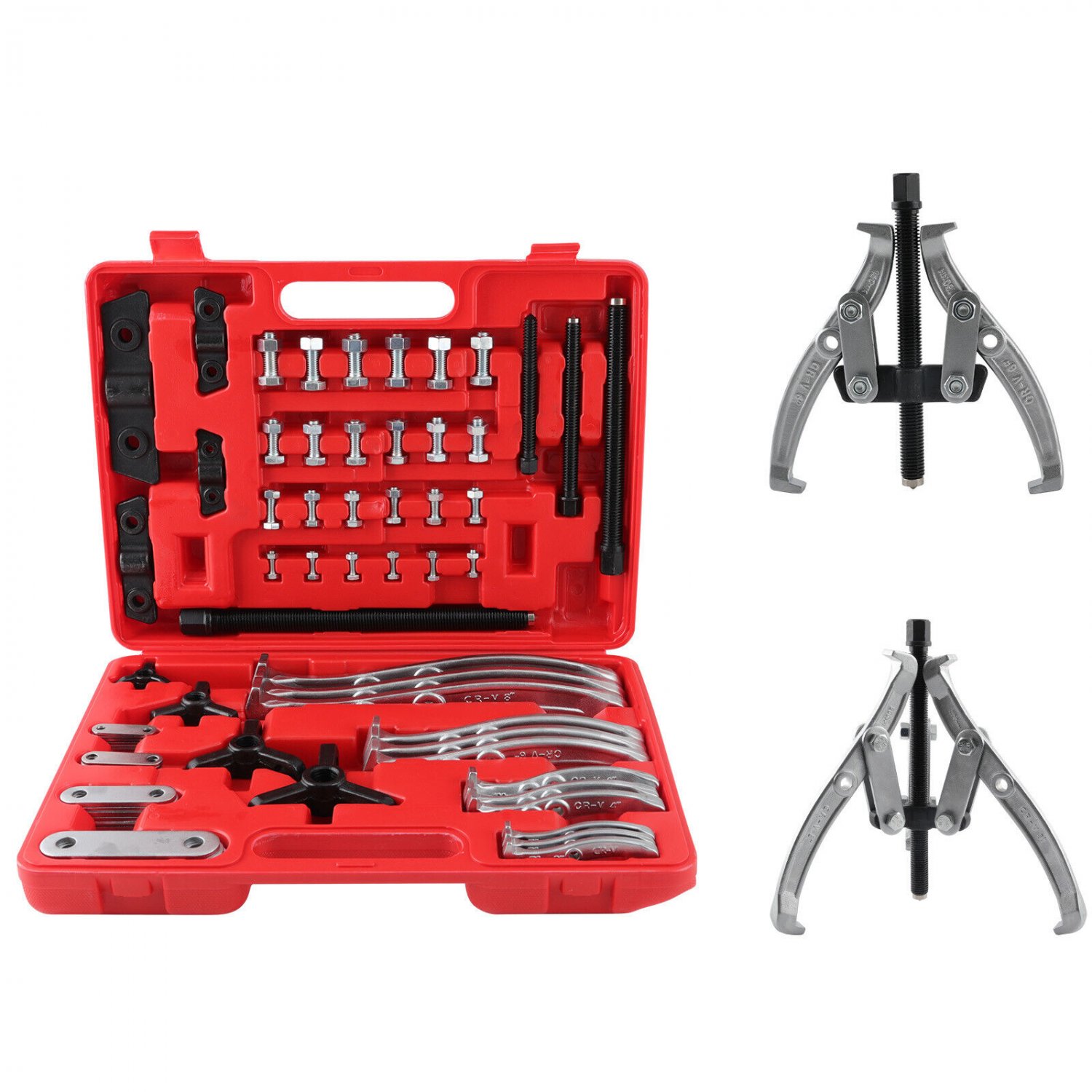 Gear Hub Pulley Puller Bearing Separator 2 & 3 Jaw 3" 4" 6" 8" Gear Puller Kit