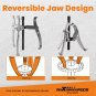 Gear Hub Pulley Puller Bearing Separator 2 & 3 Jaw 3" 4" 6" 8" Gear Puller Kit
