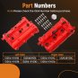 2pc Upgrade Aluminum Valve Cover Set for Infiniti G37 2008-2013 VQ37VHR Engine