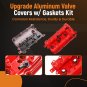 2pc Upgrade Aluminum Valve Cover Set for Infiniti G37 2008-2013 VQ37VHR Engine