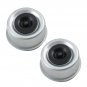2x Trailer Hubs Convert Mobile Home with Bearings 6000# 6 Lug 6x5.5 Idler Axle