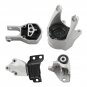 4x Motor Mount & Trans Mount Kit for Ram ProMaster 1500/2500/3500 3.6L 2014-2021
