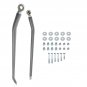 Steering Crossover Kit Adjustable 2.5" + Lift For 1984-2001 Jeep Cherokee XJ