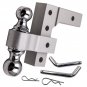 2 inch Trailer Connection Receiver Trailer Tow Hook 6" Drop Adjustable 5000 lbs