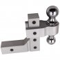 2 inch Trailer Connection Receiver Trailer Tow Hook 6" Drop Adjustable 5000 lbs