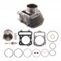 Cylinder Piston Gasket Rebuild Kit for Kawasaki Bayou 300 KLF300B 2x4 1989-2004
