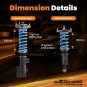 MaXpeedingrods T6 Coilovers 24 Level Damper Struts Kit For HONDA CR-V FWD 12-16