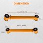 4x Adjustable Front Control Arm Set 0-6'' inch Lift for Dodge Ram 3500 1994-2012
