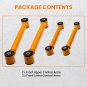 4x Adjustable Front Control Arm Set 0-6'' inch Lift for Dodge Ram 3500 1994-2012