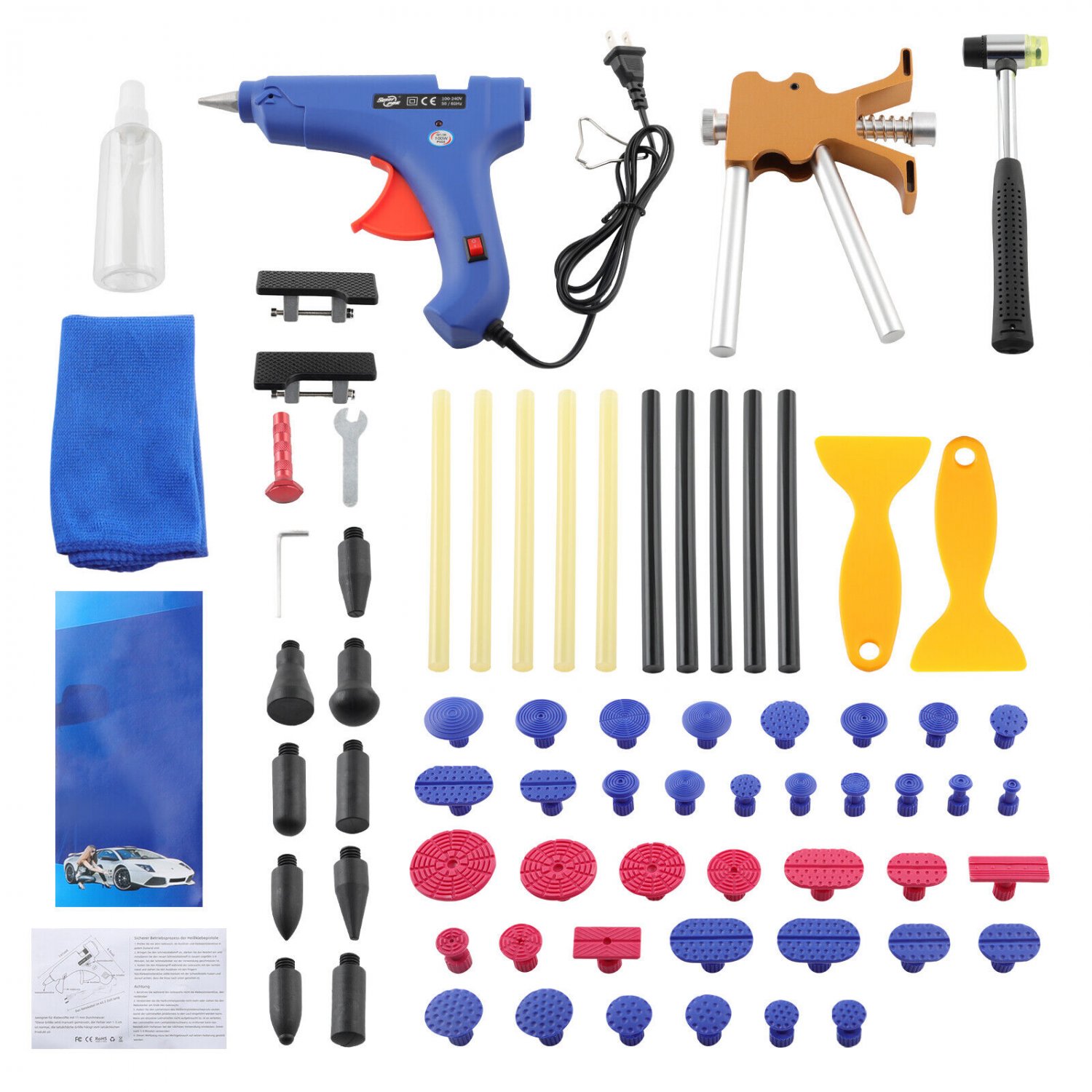 Auto Body Dent Removal Hammer for Automobile Body Motorcycle Refrigerator