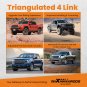 Triangulated Rear 4-Link SuspensionLink Kit For Chevy S10 Trucks 1994-2004