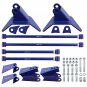 Triangulated Rear 4-Link SuspensionLink Kit For Chevy S10 Trucks 1994-2004