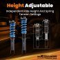 MaXpeedingrods T6 Coilover 24-Way Damper Shocks For Mercedes E320 E350 RWD 03-09