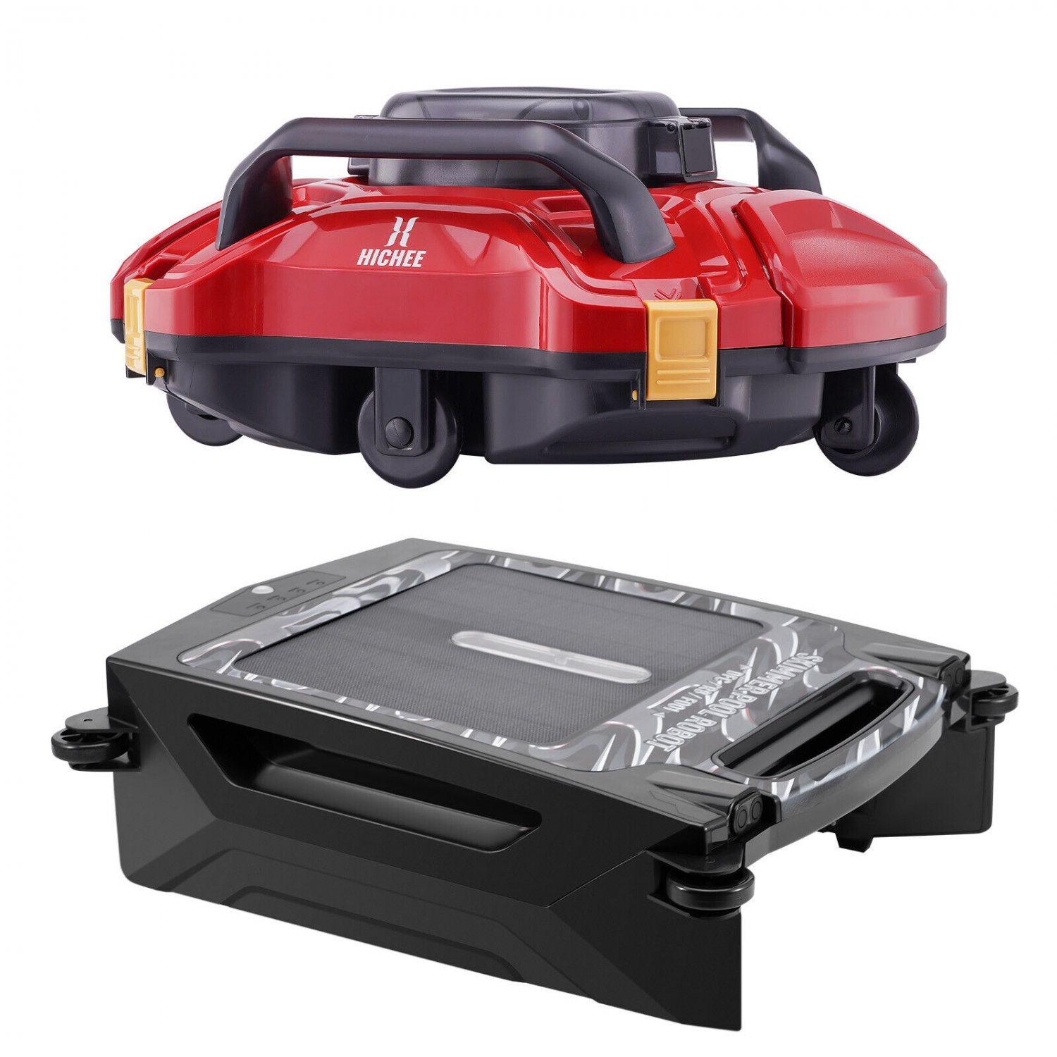 Swimming Pool Cleaner Robot Robotic Vacuum+ Solar Powered Robotic Pool Skimmer