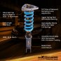 MaXpeedingrods Coilovers 24 Step Damper Lowering Kit For Audi A8 Quattro 2004-10