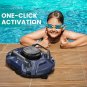Cordless Robotic Pool Vacuum Cleaner Dual-Motor + Robotic Pool Skimmer