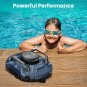 Cordless Robotic Pool Vacuum Cleaner Dual-Motor + Robotic Pool Skimmer