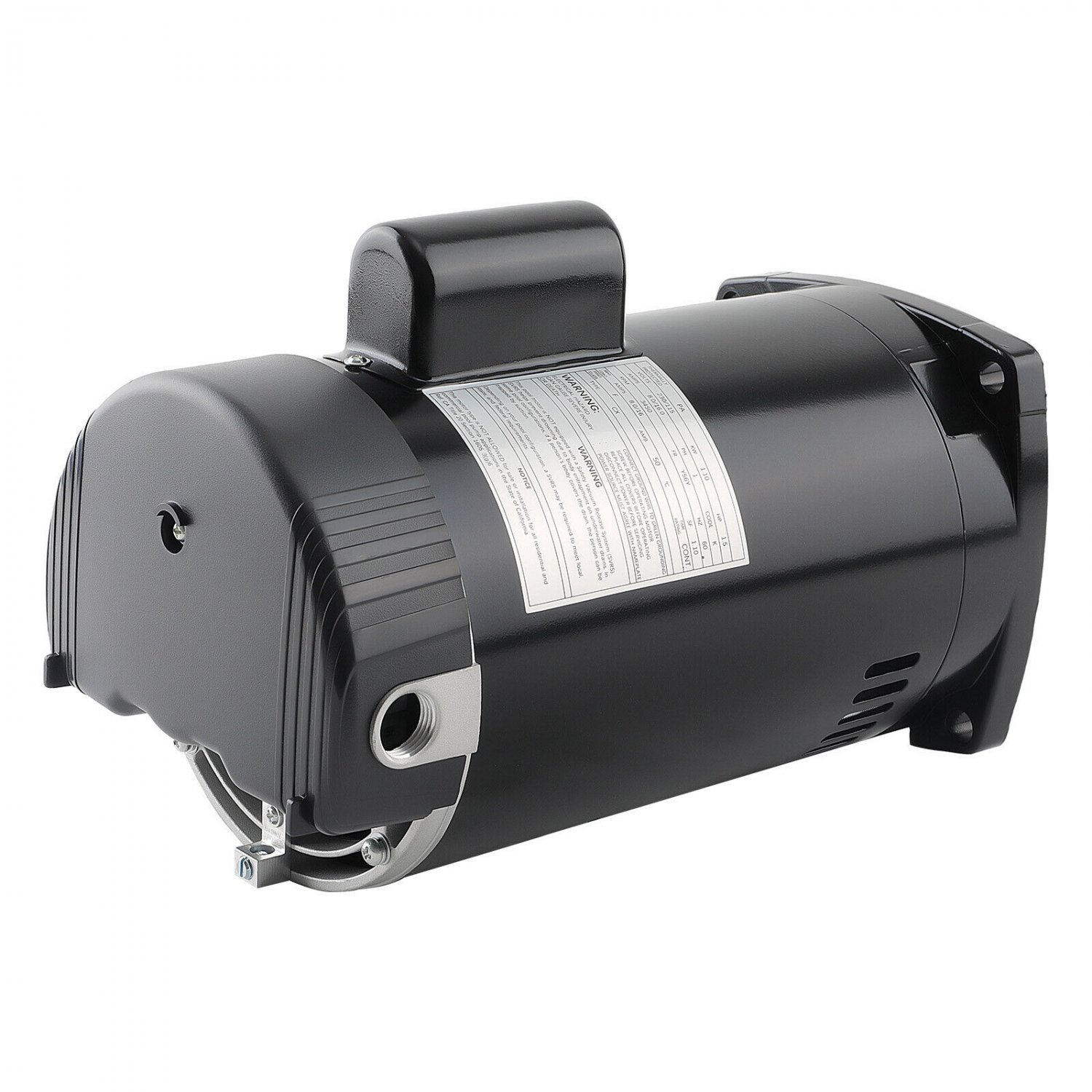 115 / 230V 1.5HP Square Flange Single-Speed Pool Motor for Challenger Pool Pump