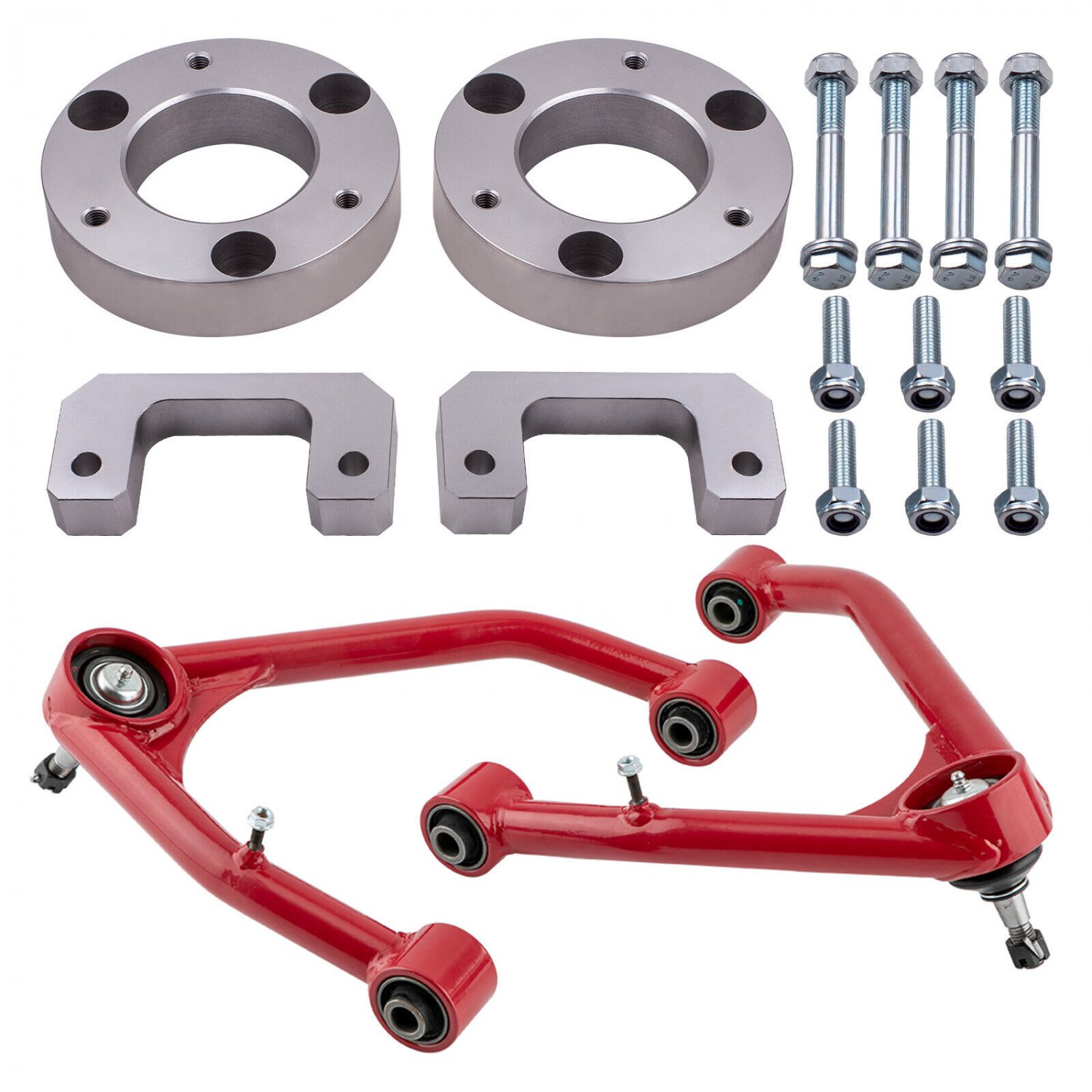 Front 3.5 inch Lift Kit w/ Upper Control Arms For Silverado Sierra 07-14
