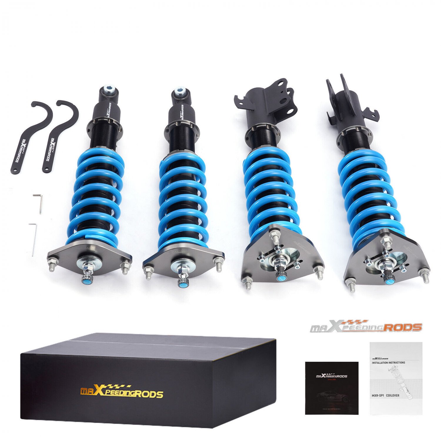 MaXpeedingrods Coilover 24 Level Damper Shocks Kit For Subaru Forester 2009-2013