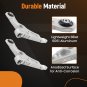2Pcs Front Lower Control Arm Kit for Jeep Cherokee KL 2014 2015 2016 2017 2018