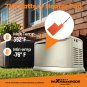 Battery Heater Pad Oil Heater Kit 9kW - 22kW Air cold weather For Generac 7101