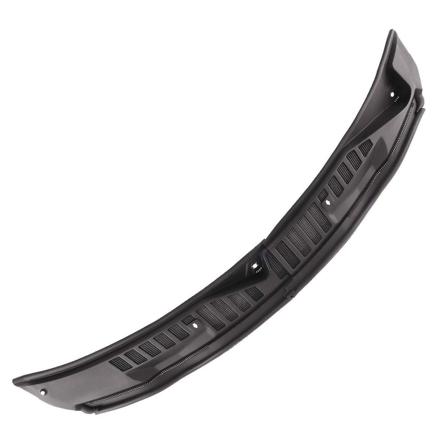 Windshield Wiper Cowl Panel Grille Set for Ford F250 F350 F450 F550 2017-2022